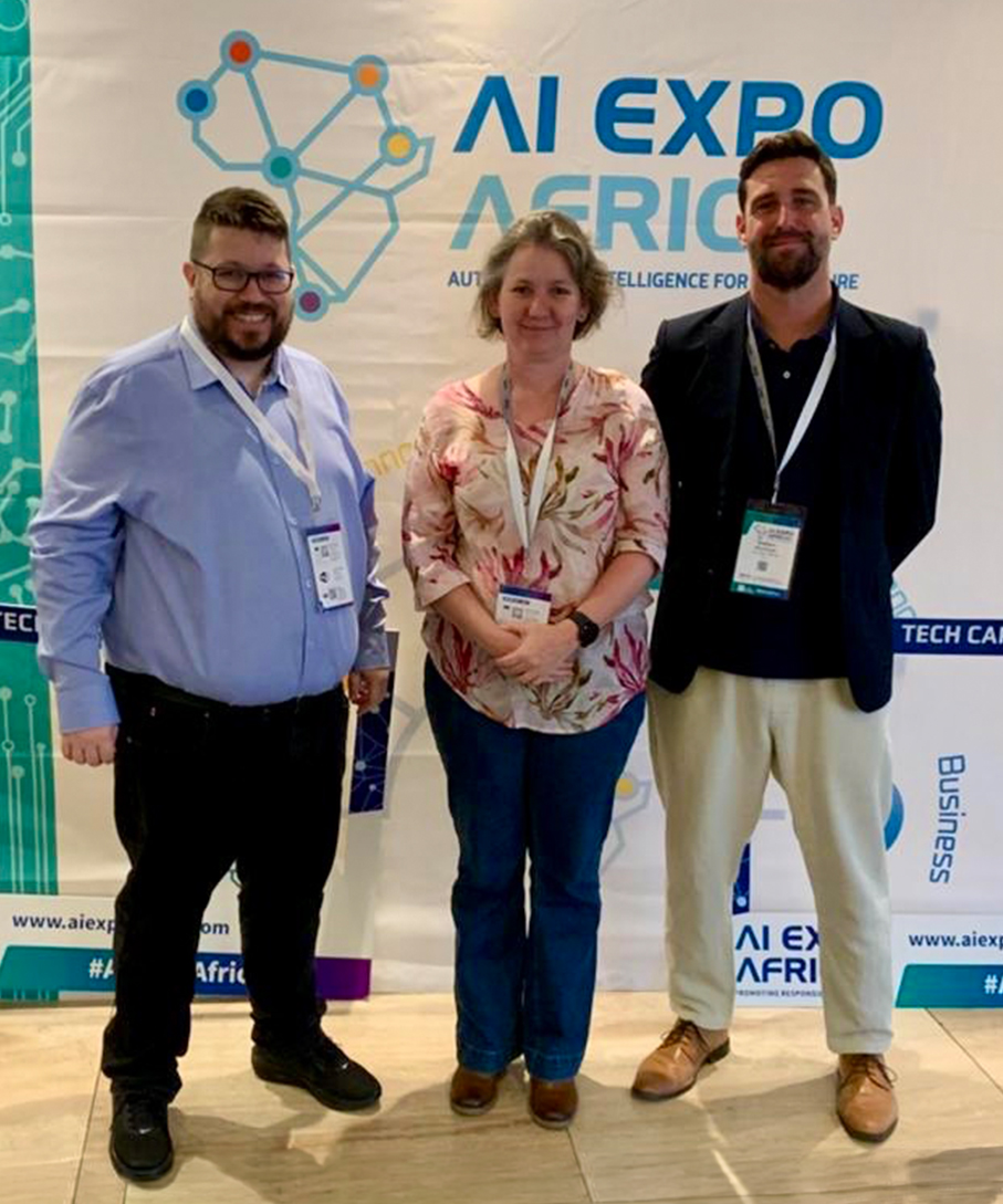 Attending the AI Expo in Johannesburg - October 2025